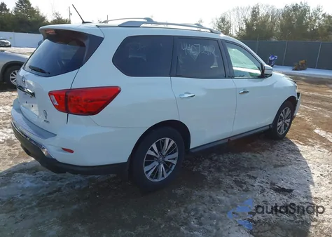 2017 Nissan Pathfinder S из США, поврежденный, VIN 5N1DR2MM0HC678141